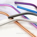 reusable stainless steel drinking straws